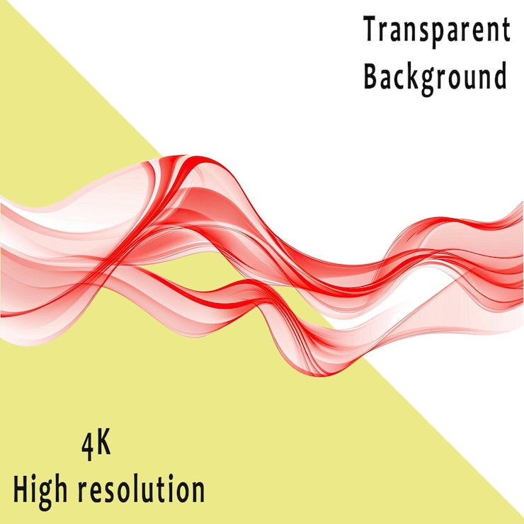 PSD red smoke on a white background vector illustration flat design vector graphics transparent background png
