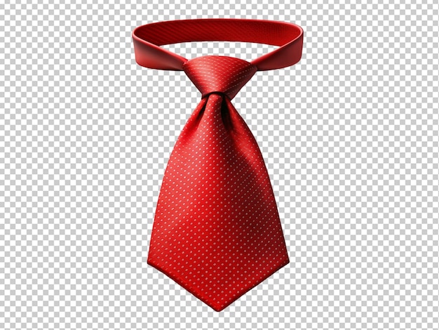 PSD red tie