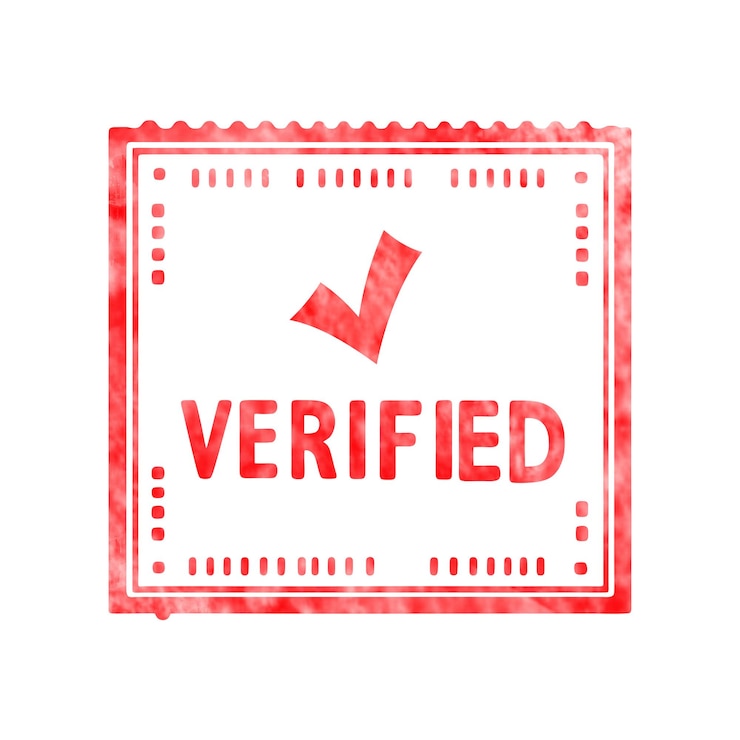 PSD a red and white stamp that says verizon