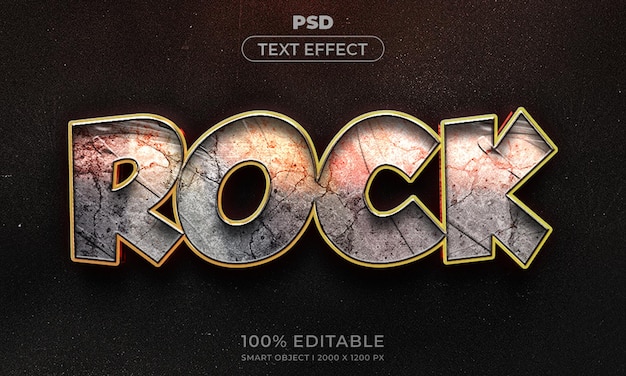 Redigerbar 3D-tekst og logoeffekt-mockup med mørk abstrakt baggrund