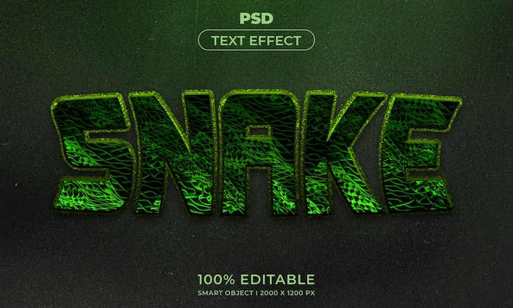 PSD redigerbar 3d-teksteffektstil med bakgrunn
