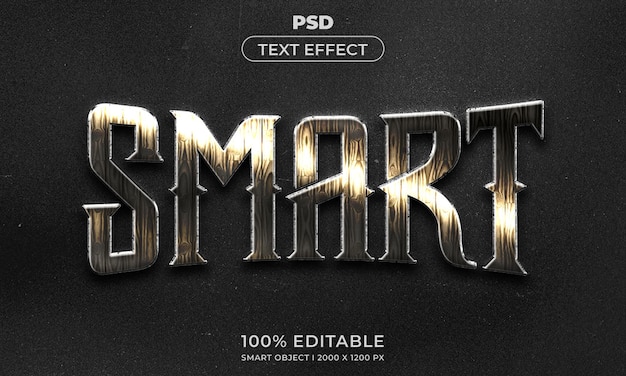 Redigerbar 3D-texteffektstil med bakgrund