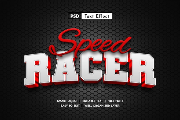 Redigerbar tekst-effekt i PSD