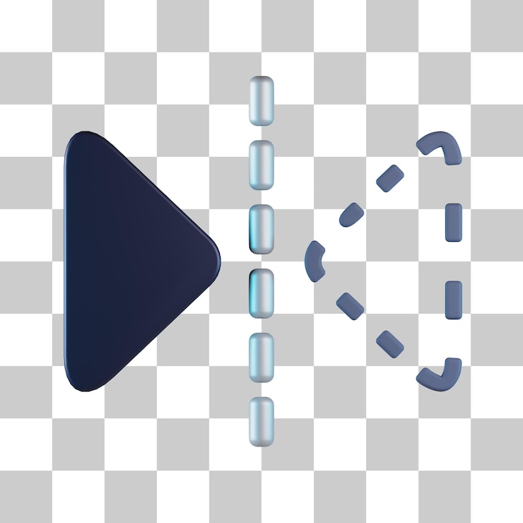 PSD reflect object 3d icon