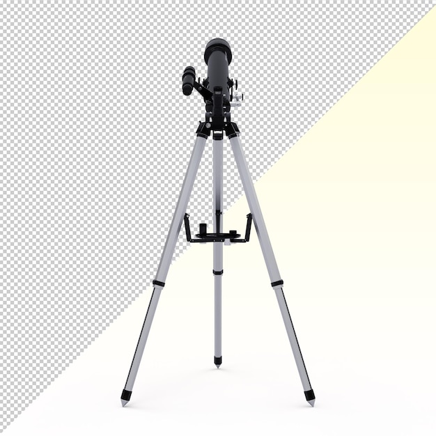 Refractor Telescoop geïsoleerd