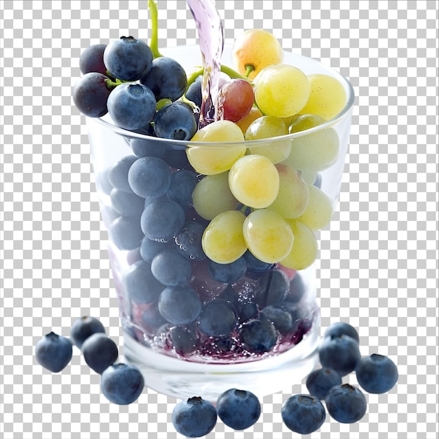 Refreshing Berry and Grape Drink