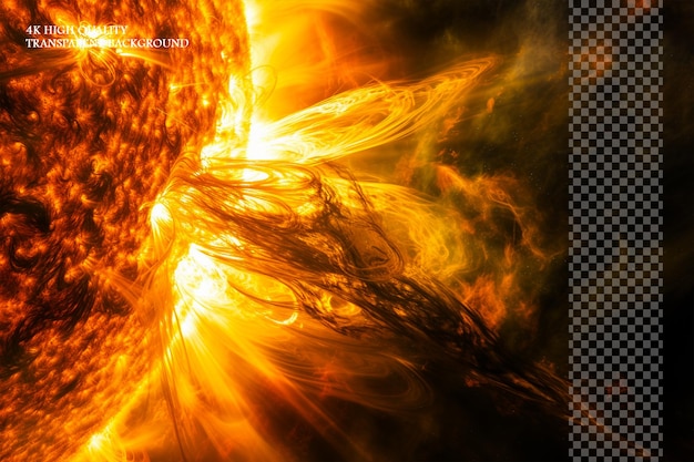 PSD the region of space surrounding the sun dominates on transparent background