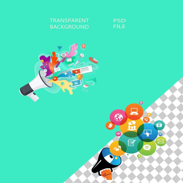 PSD reklama online marketing agencja reklamowa banner internetowy