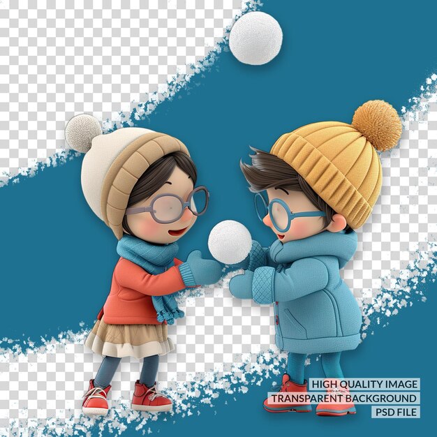 PSD relationship 3d png clipart transparent isolated background