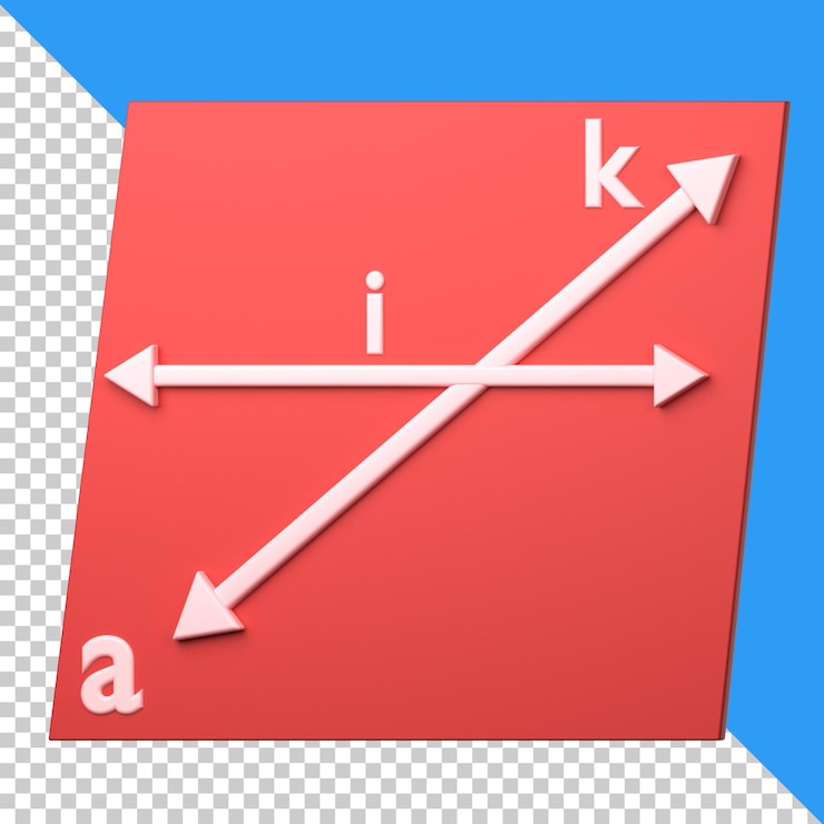 PSD relationship of lines and lines on the plane a icon isolated on the transparent background