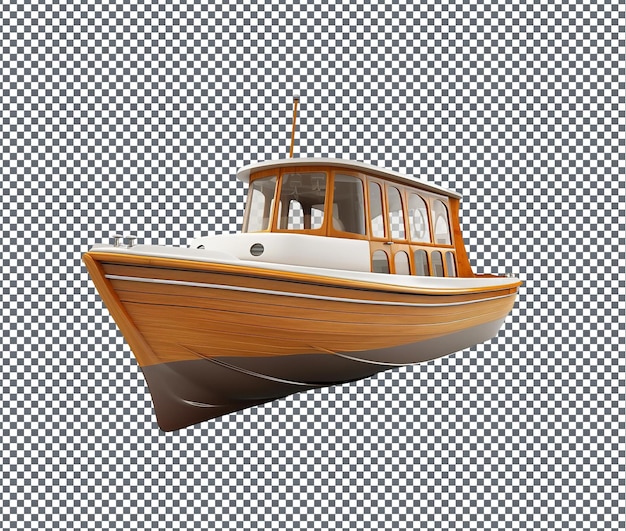 透明な背景に隔離された信頼性の高いボート
