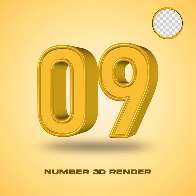 RENDER 3D NUMERU
