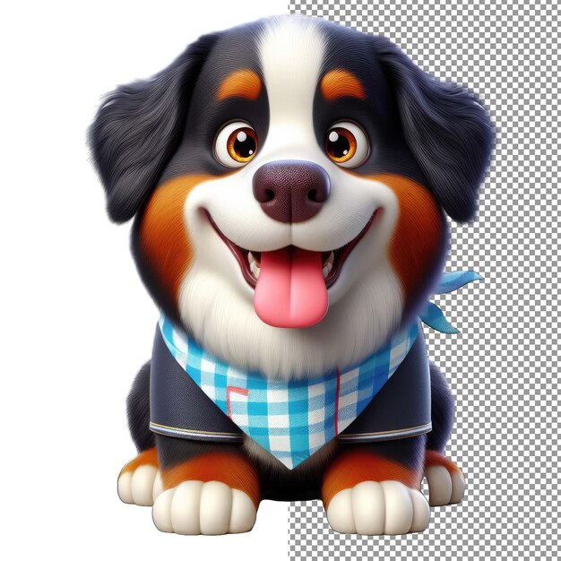 PSD rendered rascal 3d cane adorabile