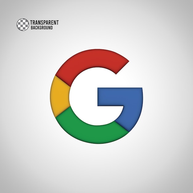 Rendering 3D ikony Google