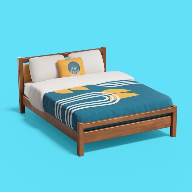 Rendering 3D ikony mebli