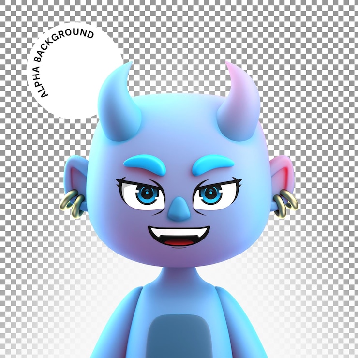 PSD rendering gry avatar av3 3d