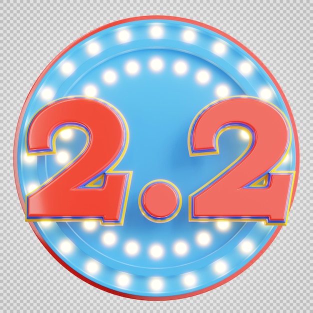 Renderowania 3d 22 Transparent Sprzedaży Flash Z żarówką