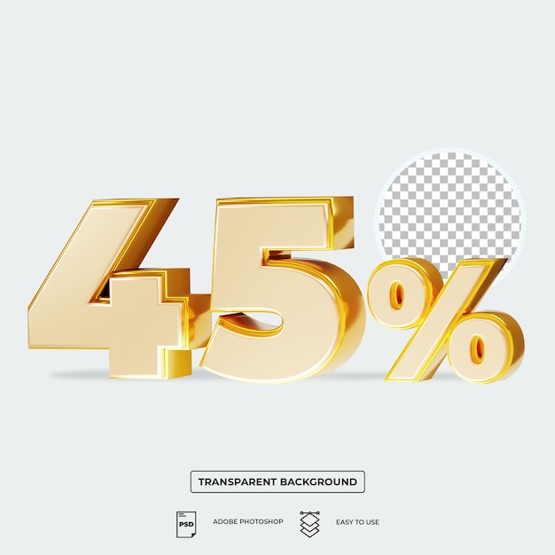 Renderowanie 3d 45% Zniżki Na Izolowane W Psd łatwe Do Skomponowania