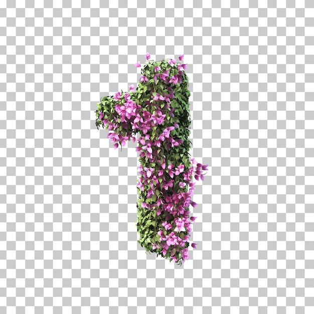 Renderowanie 3d Bougainvillea numer 1
