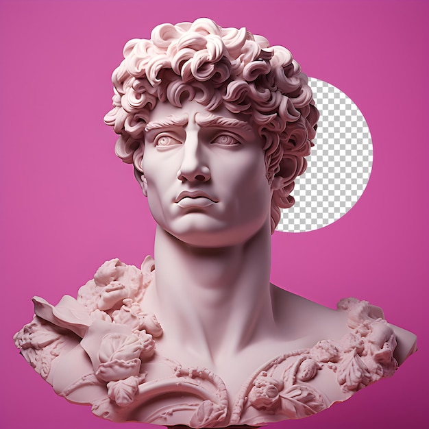 PSD renderowanie 3d david michelangelo estetyczny david michelangelo png estetyczna rzeźba dawida