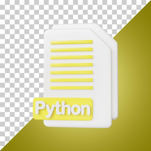 Renderowanie 3d Formatu Pliku Dokumentu W Języku Python