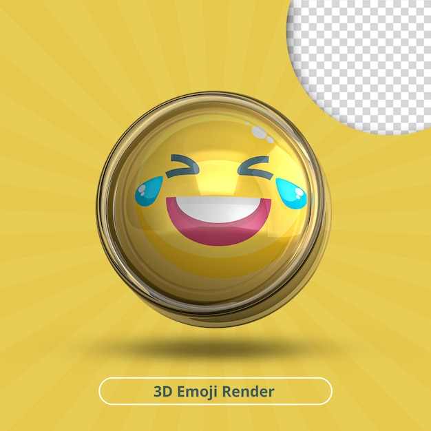 Renderowanie 3d Ikona Reakcji Whatsapp Wow Emoji