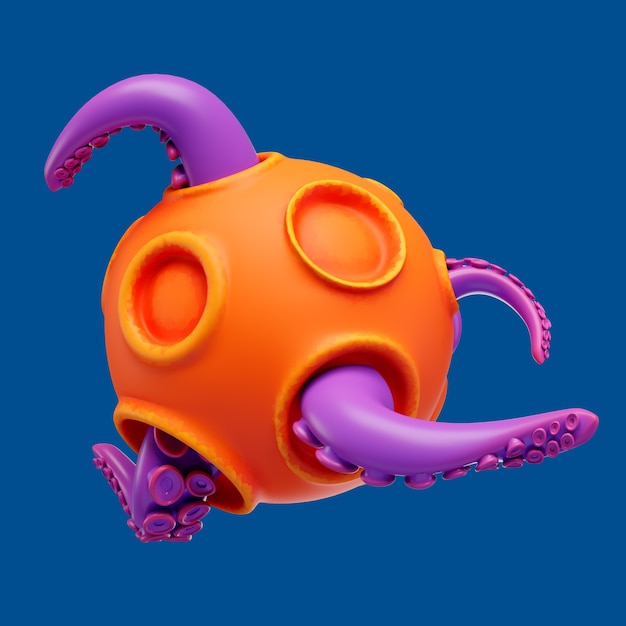 Renderowanie 3D ikony wszechświata
