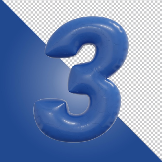 Renderowanie 3d litery alfabetu na białym tle