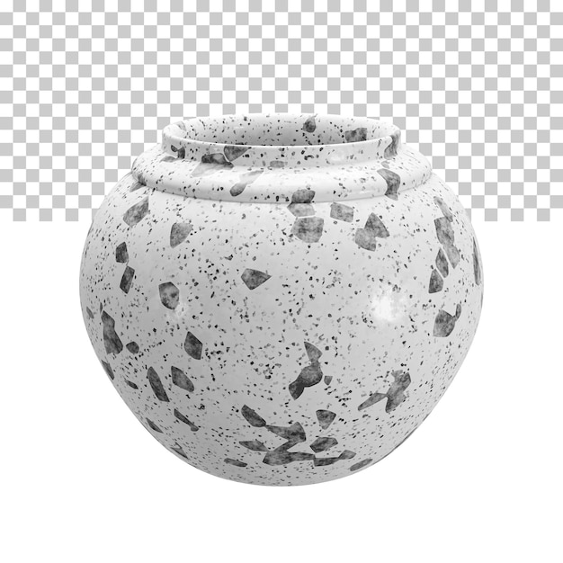 Renderowanie 3d Nowoczesny Wazon Pot