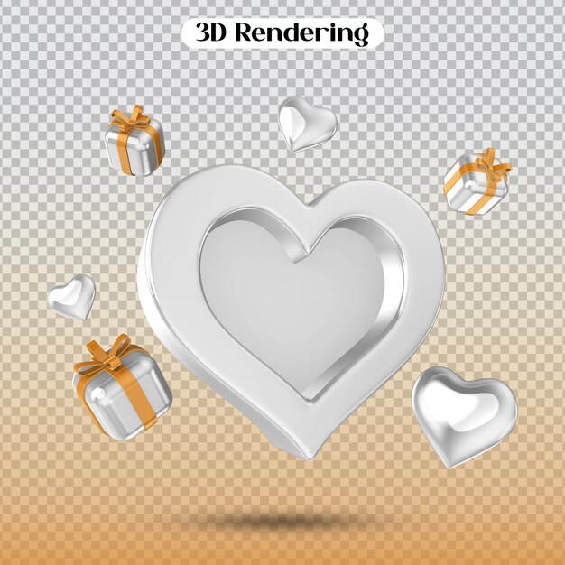 Renderowanie 3d Serca