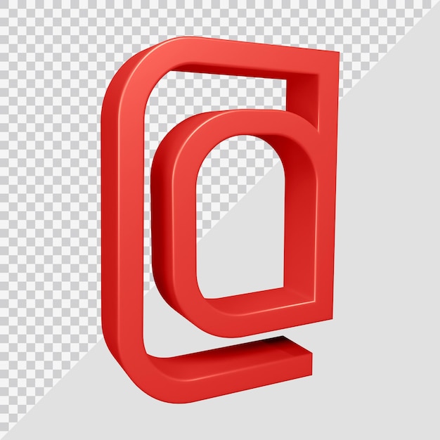 Renderowanie 3d symbolu