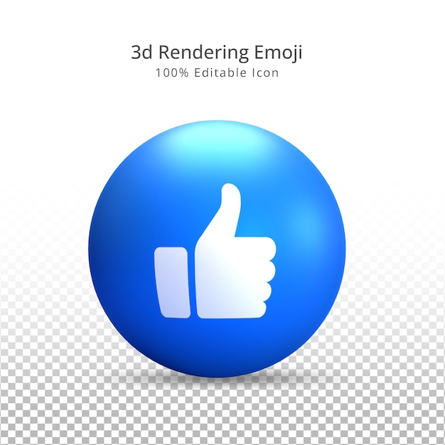 Renderowanie 3d, Takie Jak Ikona Reakcji Emoji