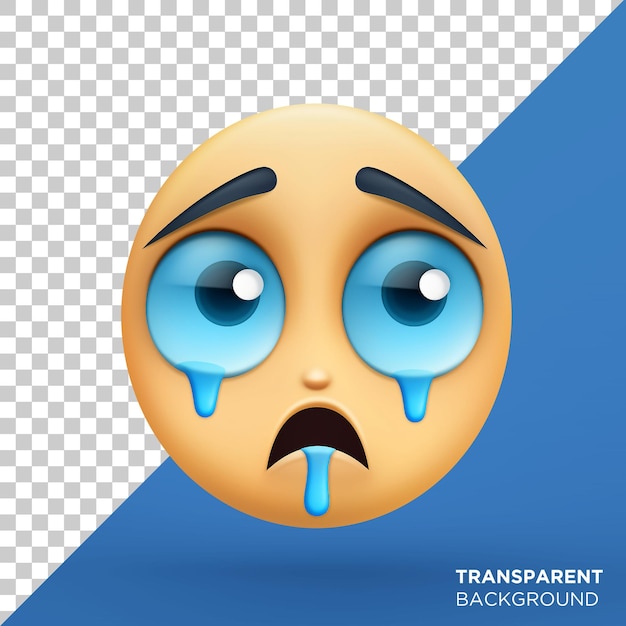 PSD renderowanie emoji 3d