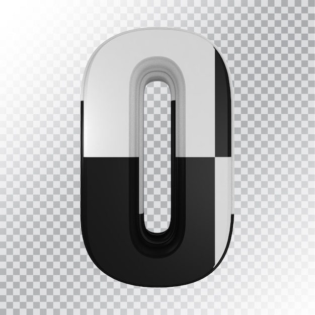 Renderowanie liczby PSD 3d