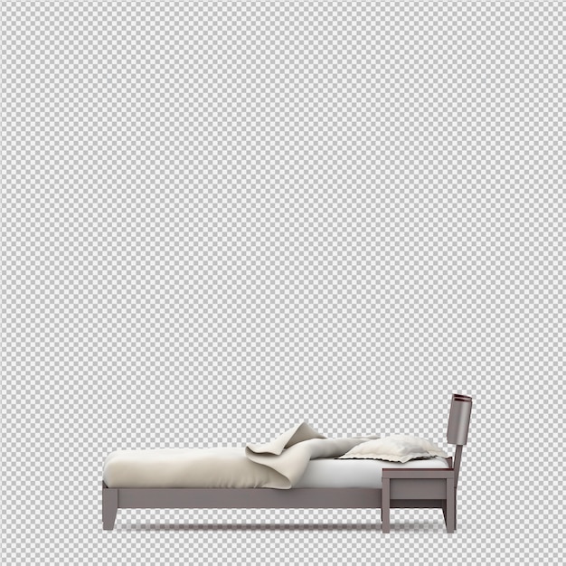 Renderuj łóżko 3D
