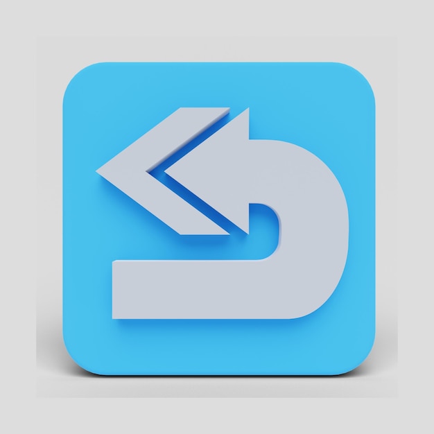 reply all 3d illustration icon pack