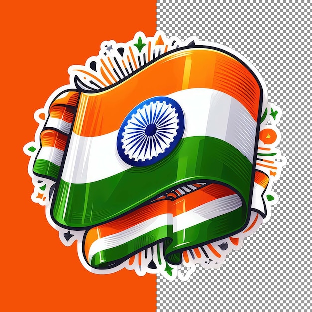 PSD republic day parade sticker