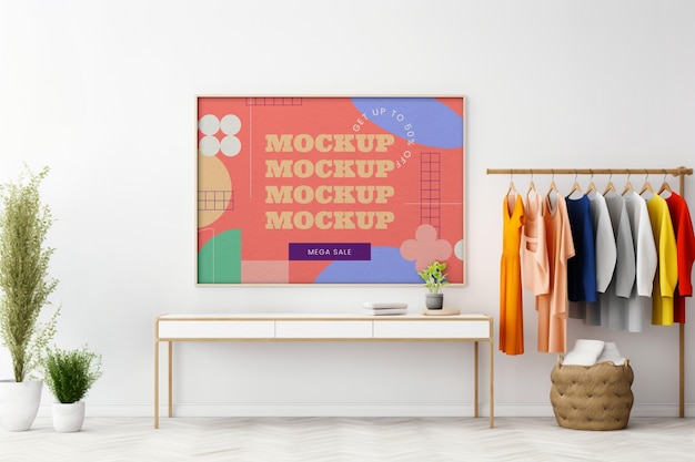 PSD resale  concept mockup