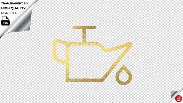 PSD resize gold texture vector icon psd transparent