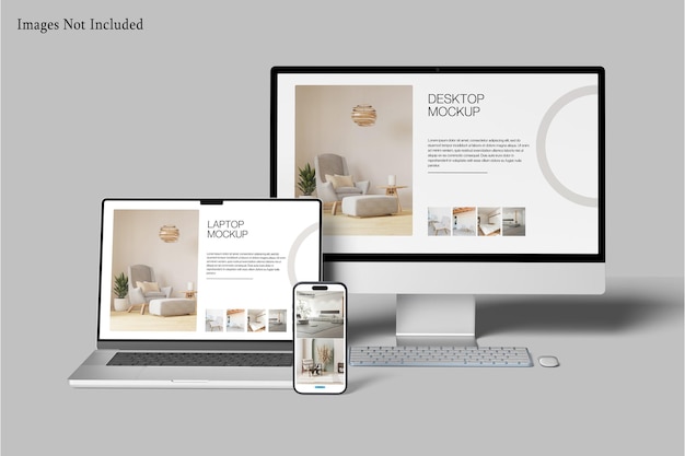 responsive multi devices mockup