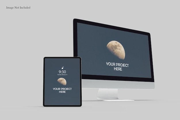 Mockup di schermo reattivo