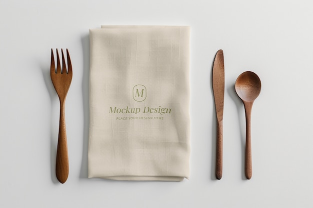 PSD restaurant branding mockup