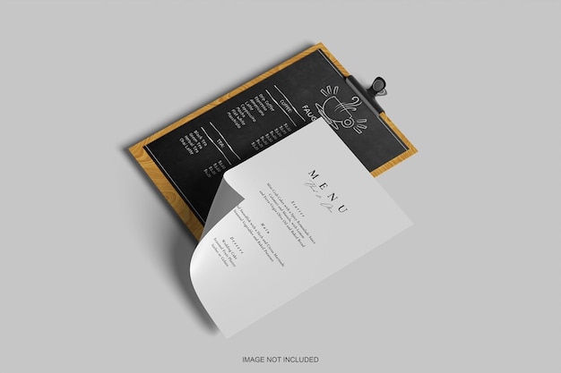 Restaurant Menu Mockup
