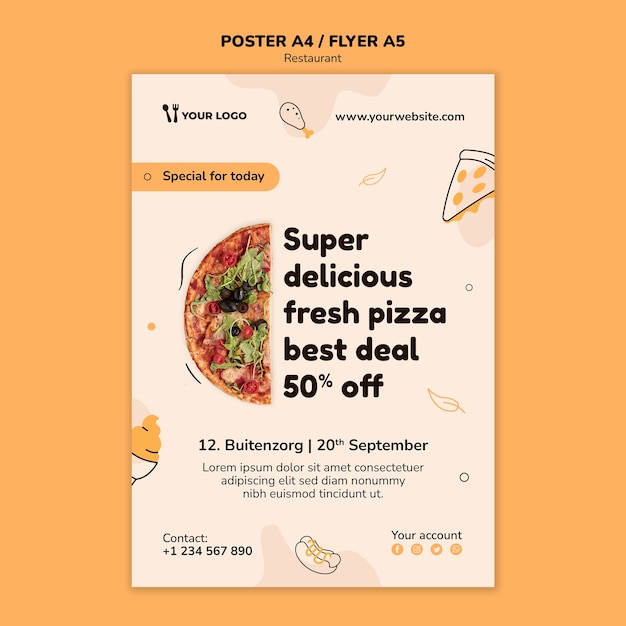 restaurant template design