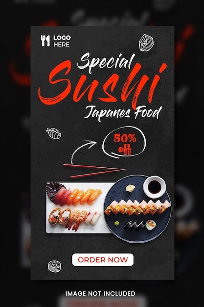 PSD restaurantbanner