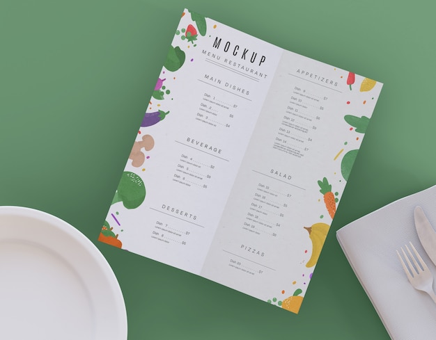 Restaurantmenumodel