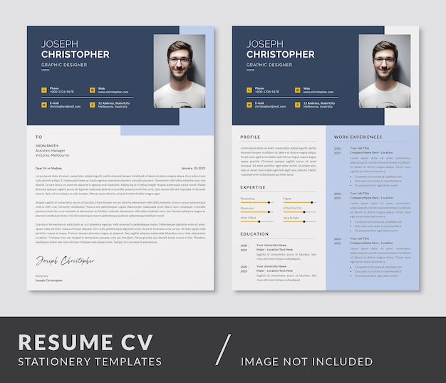 Resume cv and cover letter curriculum vitae