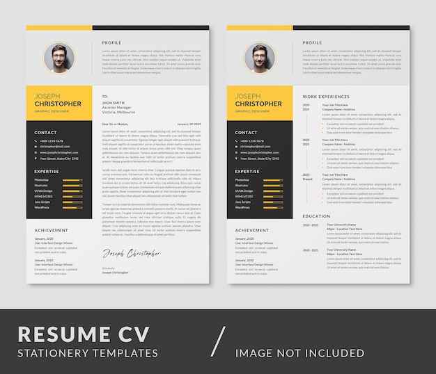 resume cv and cover letter curriculum vitae