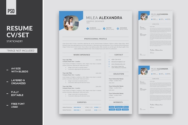 PSD resume cv-set