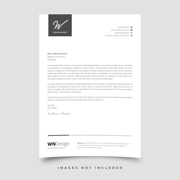 PSD resume designs template